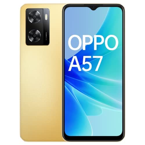 OPPO A57 (Glowing Gold, 4GB RAM, 64 Storage) with No Cost EMI/Additional Exchange Offers