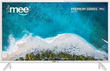 iMee 102cm (40 inch) Premium Pro Series Smart Android HD LED TV with SRS Surround Sound - BEE 4 Star Rated Energy Efficient (Pearl White Colour)