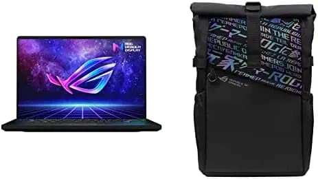 Asus Rog Zephyrus M16 (2022) 16 Inches 2K Qhd 165Hz/3Ms, Intel Core I9-12900H 12Th Gen, RTX 3080 Ti 16Gb Graphics, Gaming Laptop, GU603ZX-K8024WS + BP4701 ROG 17"(43.18 cm) Backpack (Black)