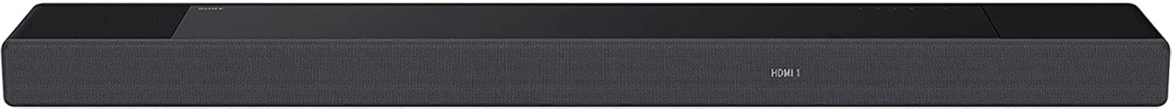 Sony HT-A7000 7.1.2ch 8k/4k Dolby Atmos Soundbar for Surround Sound Home Theatre System with 360 Spatial Sound Mapping (500W,Bluetooth, Built in WiFi,