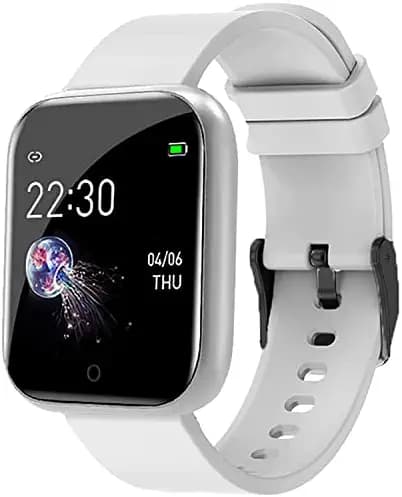 Amazplus Pro 3 (Only for Today with 12 Years Warranty) AZ-16 Smart Watch 1.3'' Smartwatch with 24x7 Dynamic Heart Rate Blood Pressure Tracking, Waterproof Exercise Smartwatch for Women, Girls-White