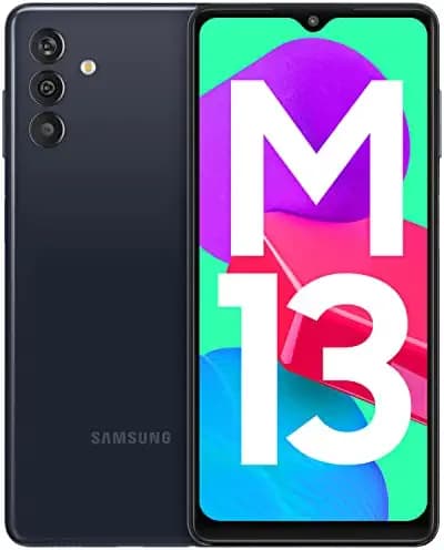 Samsung Galaxy M13 (Midnight Blue, 4GB, 64GB Storage) | 6000mAh Battery | Upto 8GB RAM with RAM Plus