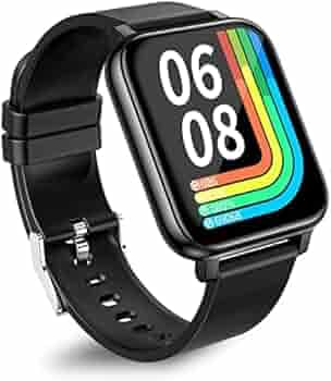 Tokdis Smart Band MX-5 Pro – Fitness Band, 1.5-inch Color Display, USB Charging, 5 Days Battery Life, Activity Tracker, Men’s and Women’s Health Tracking, Black Strap (MX-5 Pro Smartwatch)