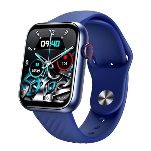 itel ICON-2 Smartwatch with BT Calling, 1.83" HD Display with a 550 nits Peak Brightness, Functional Crown, IP68, 150+ Watch Faces, 24Hr Health Monito...