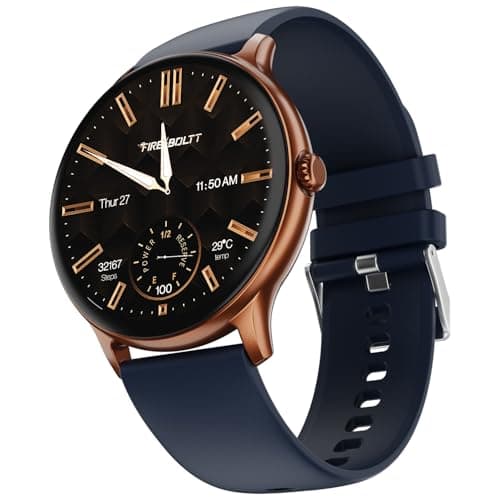 Fire-Boltt Phoenix Pro Smart Watch 1.39 inch Bluetooth Calling, AI Voice Assistant, Metal Body with 120+ Sports Modes, SpO2, Heart Rate Monitoring (Co...