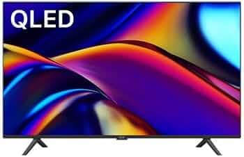 VISE 108 cm (43 inches) 4K Ultra HD Smart QLED TV with Voice Assistant and Built in Wi-Fi VS43QWA2B (2023 Model Edition)