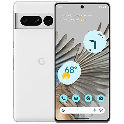 (Renewed) Google Pixel 7 Pro (Snow, 128 GB) (12 GB RAM)