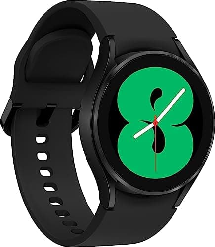 Samsung Watch 4, 44mmSuper AMOLED Bluetooth Calling Function & Body Composition Tracking (Free Size, Black Strap)