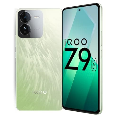 IQOO Z9 5G (Brushed Green, 8GB RAM, 256GB Storage)