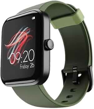 (Renewed) boAt Wave Select with 1.69" HD Display, Smartwatch Strap, Free Size - Olive Green
