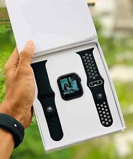 Diamond New T55 Smartwatch with Bluetooth Calling, Heart Rate Monitor,Fitness Tracker, Full Touch Display for Men and Women (Black)