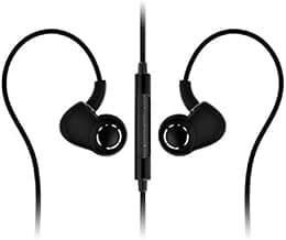 (Renewed) SoundMagic PL30PC in-Ear Earphones (Black/Gold)