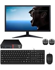 𝗟𝗲𝗻𝗼𝘃𝗼ThinkCentreTiny M700 PC Combo | 19" | 𝗜𝗡𝗧𝗘𝗟i5 6th Gen | 8GB RAM/256GB SSD | Win 11 Pro, WiFi, MS Office | HD Graphics | USB, LAN, HDMI/VGA/DVI | A+ Condition | Pre-Owned &amp; Tested AIO