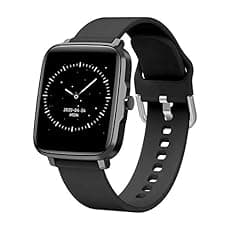 BFIT Gen B1 Touchscreen Unisex Stainless Steel case smartwatch with HRM, Temperature Measurement, and Upto 15 Days Active Bat