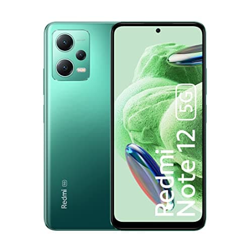 (Renewed) Redmi Note 12 5G Frosted Green 6GB RAM 128GB ROM | 1st Phone with 120Hz Super AMOLED and Snapdragon® 4 Gen 1 | 48MP AI Triple Camera