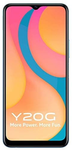 (Renewed) Vivo Y20G (Purist Blue, 4GB, 64GB Storage) Without Offers