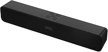 MadRabbit BOXO Bar Wireless Dynamic Indoor Soundbar, 20H Battery, HD Audio, Dual 52MM Drivers, TWS Mode, 4 Connectivity Modes, Voice Assistant, Inbuil...