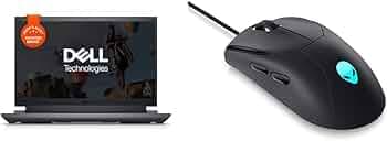 Dell G15-5520 Gaming Laptop, Intel i5-12500H/8GB DDR5/512GB SSD/Win 11 + MSO'21/NVIDIA RTX 3050 (4GB GDDR6)/15.6" FHD WVA AG 120Hz. + AW320M (Black) U...