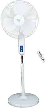Superfan Super P 400mm Pedestal Fan for Home | BLDC Stand Fan | 5 Speeds | Remote with Oscillation, Timer, Fine Speed Control | BLDC Pedestal Fan | 5 ...