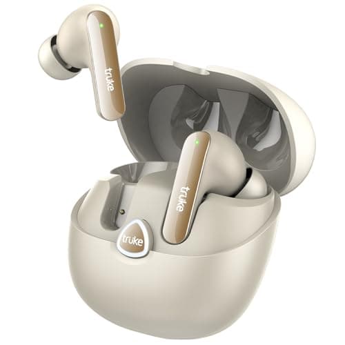 truke [Just Launched Buds F1 Ultra True Wireless Earbuds Spatial Audio Experience, 60H Playtime, Crystal-Clear Calls, Fast Charging, Bluetooth 5.3, No...