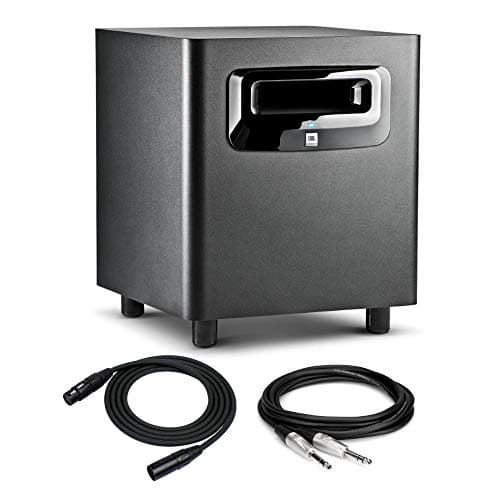 JBL LSR310S Powered Studio Subwoofer with 1 XLR/XLR Cable and 1 TRS/TRS Cable