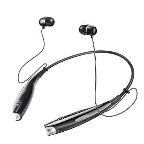 Wireless Bluetooth For Xiaomi Redmi Note 5 Pro, Xiaomi Redmi Note 5 (Redmi 5 Plus), Xiaomi Redmi 5, Xiaomi Redmi 5A, Xiaomi Redmi Y1 (Note 5A) Bluetooth Headphone Headset Hands-Free Gaming Earphone With Mic Noise Isolating Stereo Gaming & Music Sound Quality, Sweatproof Sports Headset,Professional Bluetooth 5.1 Wireless Stereo Sport Hi-Fi Sound Hands-Free Calling - ( Black , A1, HBS730 )