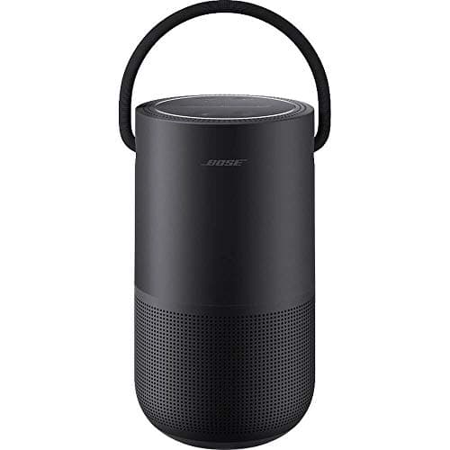 Bose 829393-1100 Wireless Bluetooth Portable Speaker with Alexa (Black) Smart Speakers