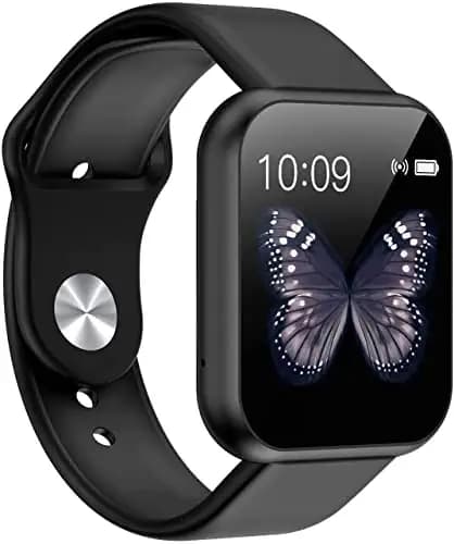 FRICTION Smart Watch D-20 Bluetooth 1.3" LED with Daily Activity Tracker, Heart Rate Sensor, Oxygen BP Monitor, Sports Watch for All Boys & Girls Wristband(Black)