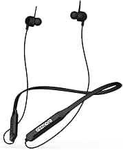 Gizmore Giz MN218 Bass & Blazze Bluetooth Wireless Neckband Magnetic Earphones with Dual Pairing Fast Charging Great Wireless Sound (*10 MIN Charging