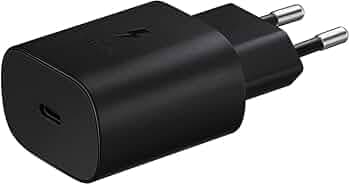 Samsung Original 25W Type-C Travel Adaptor Without Cable 2024 (Black)