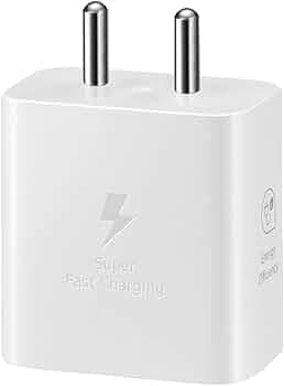Original 25W Type-C SuperFast Adapter Charger Compatible for SamsungGalaxy M54 5g / M53 5g / M33 5g / M23 / M62 / M52 / M32 / M22 / M51 / M31s / A34 5...
