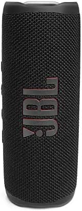 (Renewed) JBL Flip 6 Wireless Portable Bluetooth Speaker with JBL Pro Sound, Upto 12 Hours Playtime, IP67 Water & Dustproof, PartyBoost & Personalization by JBL App (Without Mic, Black)