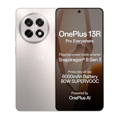 OnePlus 13R | Smarter with OnePlus AI (16GB RAM, 512GB Storage Astral Trail)