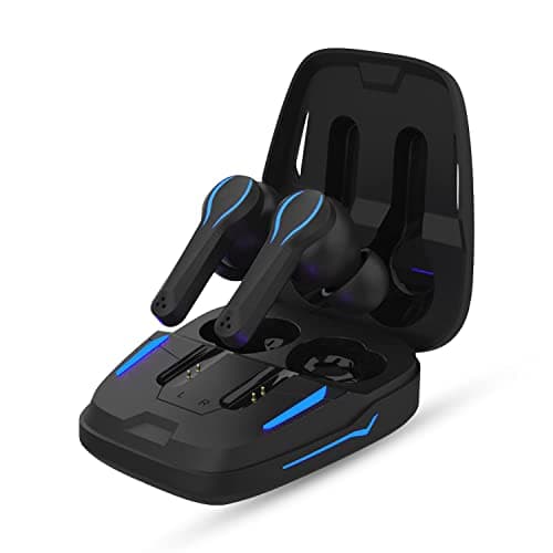 Riviera R006 TWS Wireless Gaming in Ear Earbuds with, Bluetooth 5.3, Voice Assistant Support, IPX4 Water Resistance, Environmental Noise Cancellation, Type C Charging(Black)