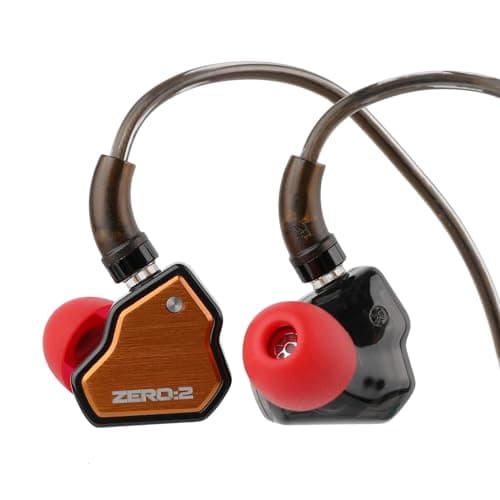 Linsoul 7Hz x Crinacle Zero:2 in Ear Monitor, Updated 10mm Dynamic Driver IEM, Wired Earbuds Earphones, Gaming Earbuds, with OFC IEM Cable for Musicia...