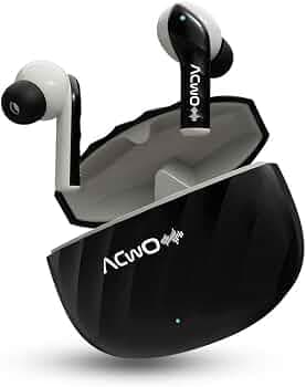 ACwO DwOTS 525 in-Ear Earbuds with 52 HRS Playback, BasSBooMX Real Driver Sound with Quad Mic ENC Technology, 3 EQ Modes and HYPERBOOST Charging (Void...