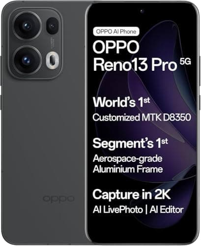 OPPO Reno13Pro (Graphite Grey, 12GB+ 256GB)-Without Offer