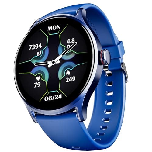 boAt Newly Launched Lunar Vista Smart Watch with 1.52" HD Display, Advanced Bluetooth Calling, Functional Crown,100+ Sports Mode, Always on Display, H...