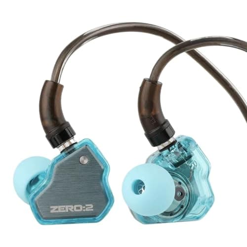 Concept Kart 7Hz x Crinacle Zero 2 in Ear Monitor, Updated 10mm Dynamic Driver IEM, Wired Earbuds Earphones, Gaming Earbuds, with OFC IEM Cable for Mu...