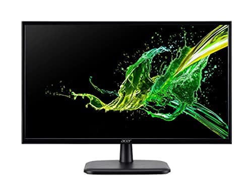 (Renewed) Acer EK240YC 23.8 Inch Full HD VA Panel Backlit LED Monitor I 250 Nits I HDMI and VGA Ports I Eye Care Features Like Bluelight Shield, Flickerless & Comfyview I Black