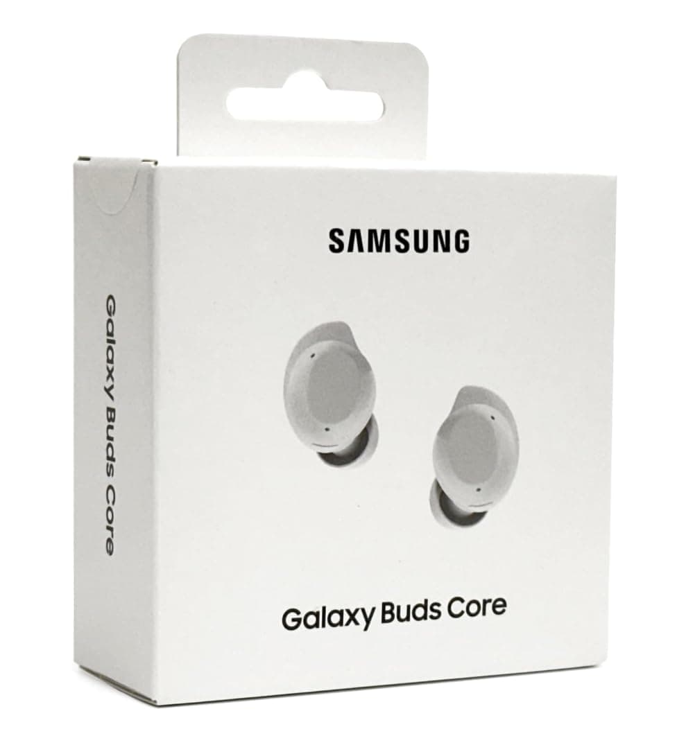Samsung Galaxy Buds Core SM-R410 (2025) | Bluetooth 5.4 | Active Noise Cancelation | up to 35h Continuous Music Playblack - (White)
