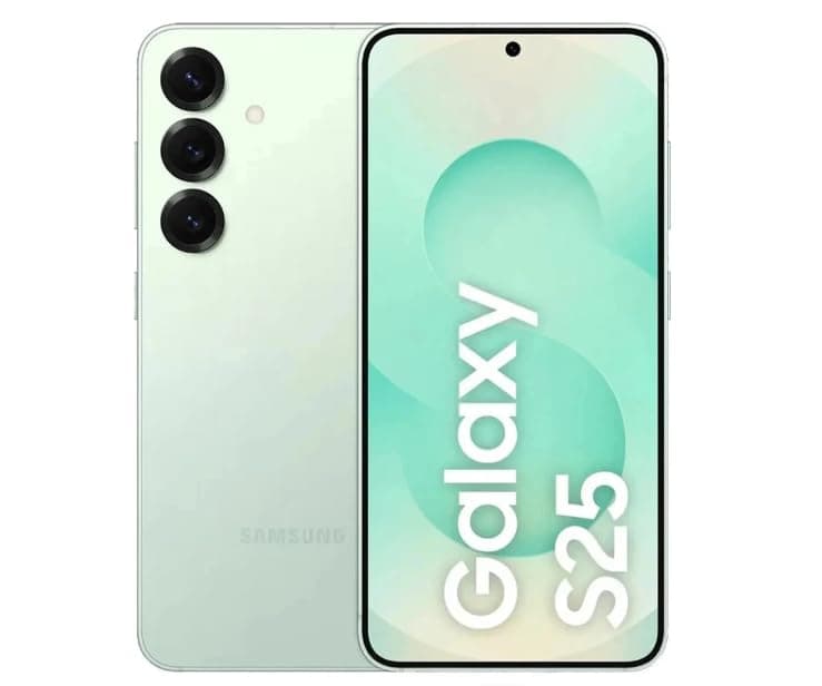 Samsung Galaxy S25 5G (Mint, 12GB RAM, 256GB Storage) | Snapdragon 8 Elite for Galaxy Processor | 50MP Triple Camera | 6.2-inch Dynamic AMOLED 2X Disp...