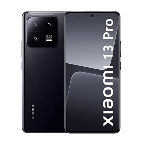 Xiaomi 13 Pro (Ceramic Black, 12GB RAM 256GB Storage) | Leica Professional 50MP Triple Camera | Biggest Camera Sensor 1" IMX989 | SD 8 Gen 2