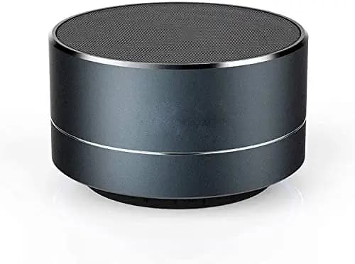 ZEPAD Bluetooth Speakers P10 3W Indoor Outdoor Party with Mic Super Bass Mini Metal Aluminium Alloy Home - Black