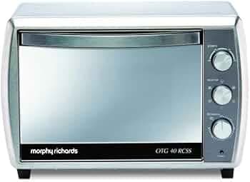 Morphy Richards 40 RCSS 40-Litre Stainless Steel Oven Toaster Grill (Silver)