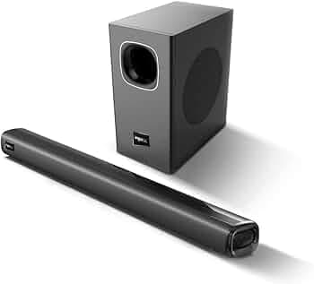 Impex Sound Bar with Wireless Subwoofer 2.1 Channel SB 8500 BeatBeam with Remote High Bass 160 W, Bluetooth, AUX, USB, HDMI ARC in | Dolby Audio | 3D ...