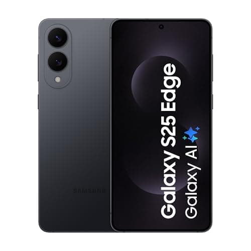 Samsung Galaxy S25 Edge 5G AI Smartphone (Titanium JetBlack, 12GB RAM, 512GB Storage) | Precision Built with Titanium | Ultra-Sleek and Premium with a...