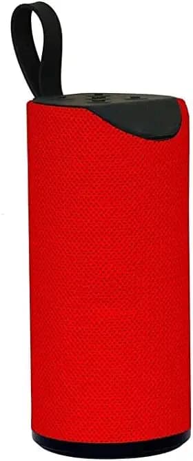invicto Portable Bluetooth Speaker with USB/Micro SD Card/AUX/Mic Multimedia Speaker (RED)