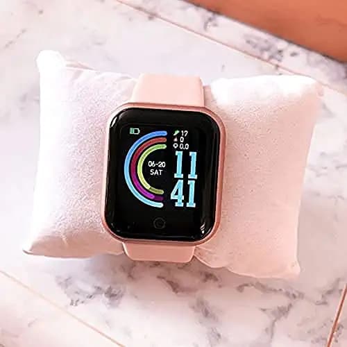 M 1 | Y68 Bluetooth Calling Smart Touchscreen Smart Watch Bluetooth 1.44 HD Screen Smart Watch with Daily Activity Tracker, Heart Rate Sensor, Sleep Monitor for All Boys & Girls