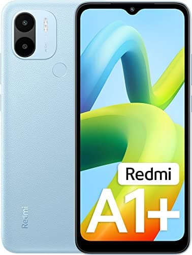 Redmi A1+ (Light Blue, 2GB RAM, 32GB Storage)